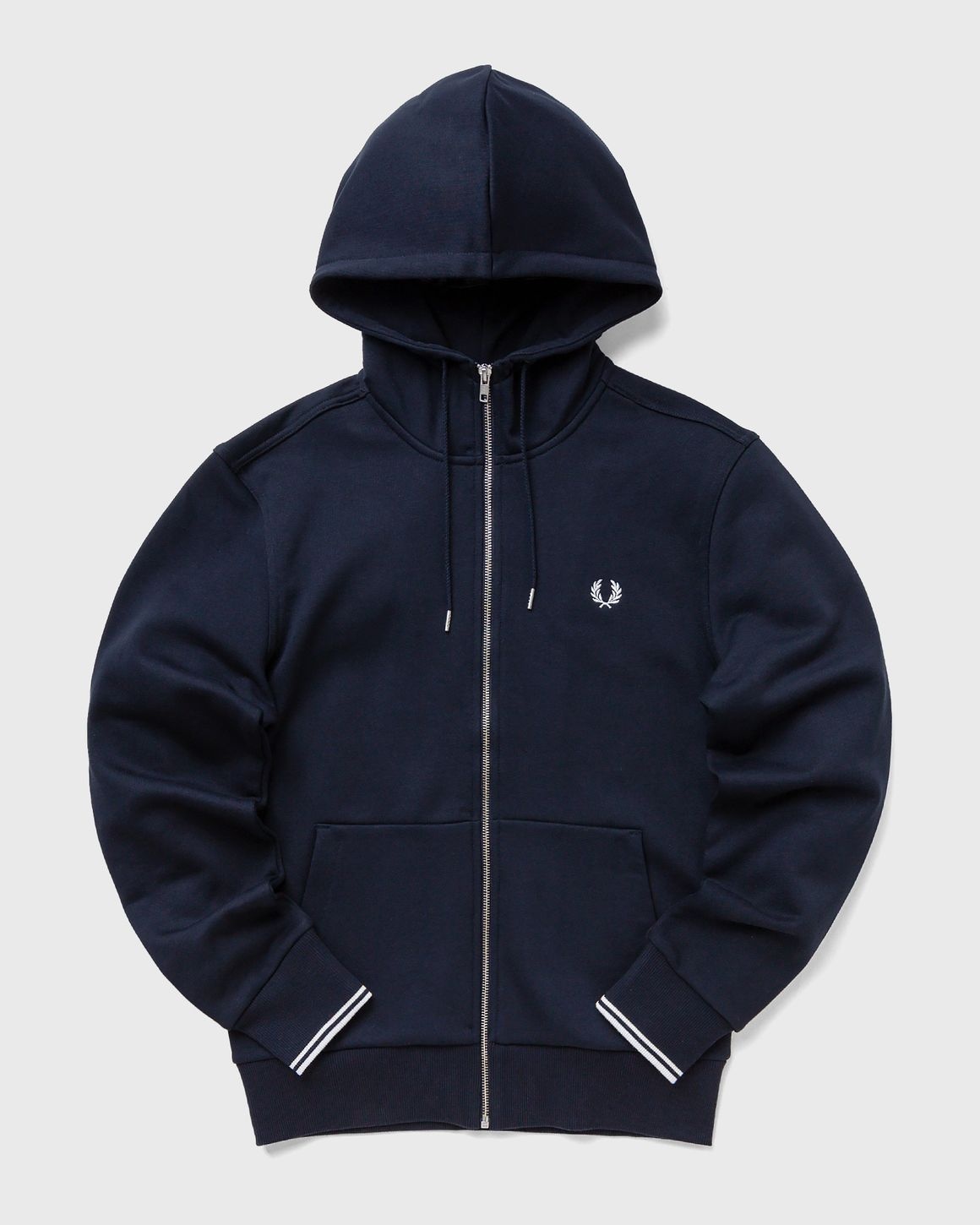 Fred Perry HOODED ZIP THROUGH SWEATSHIRT | REVERSIBLE