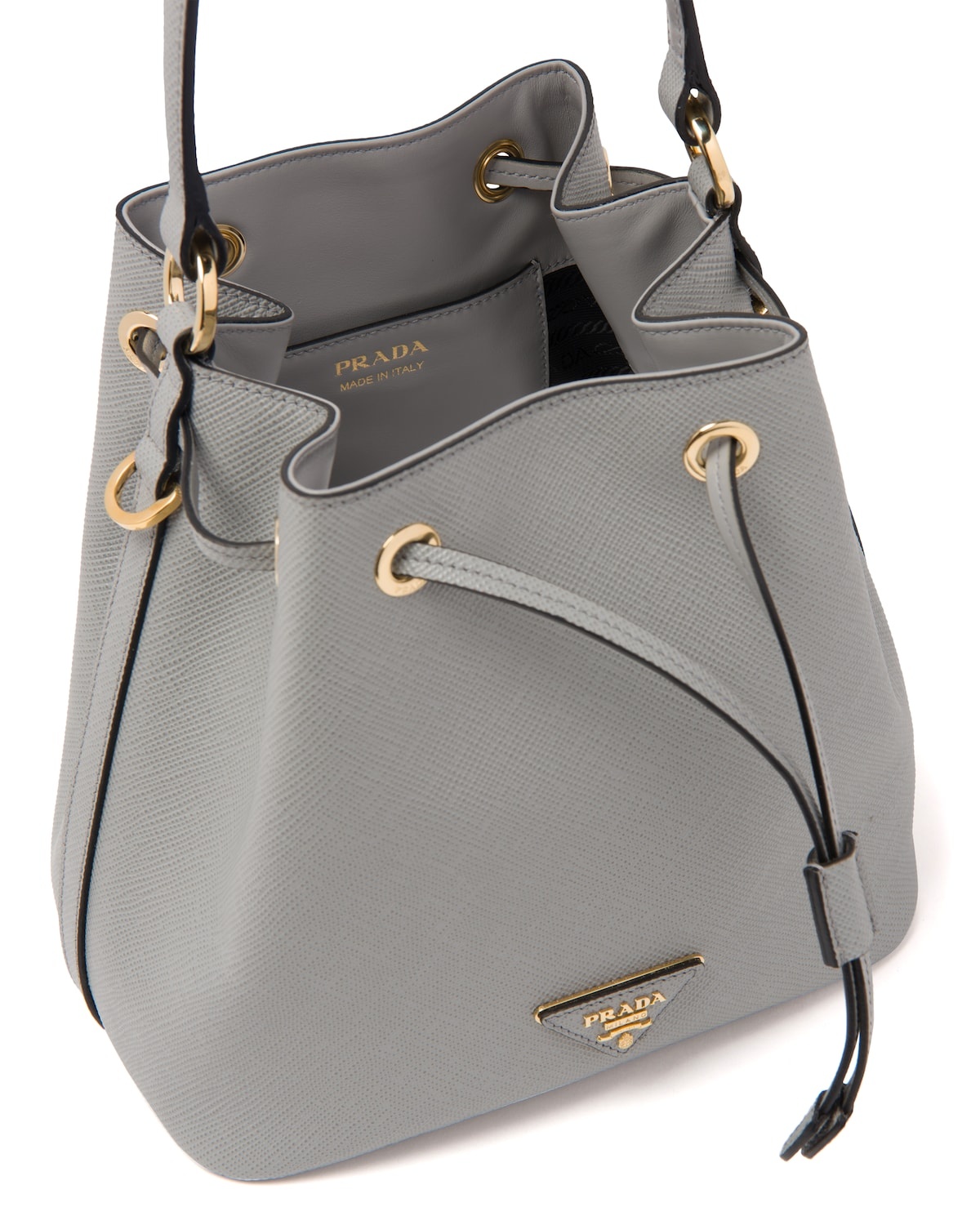 Saffiano Leather Bucket Bag - 5