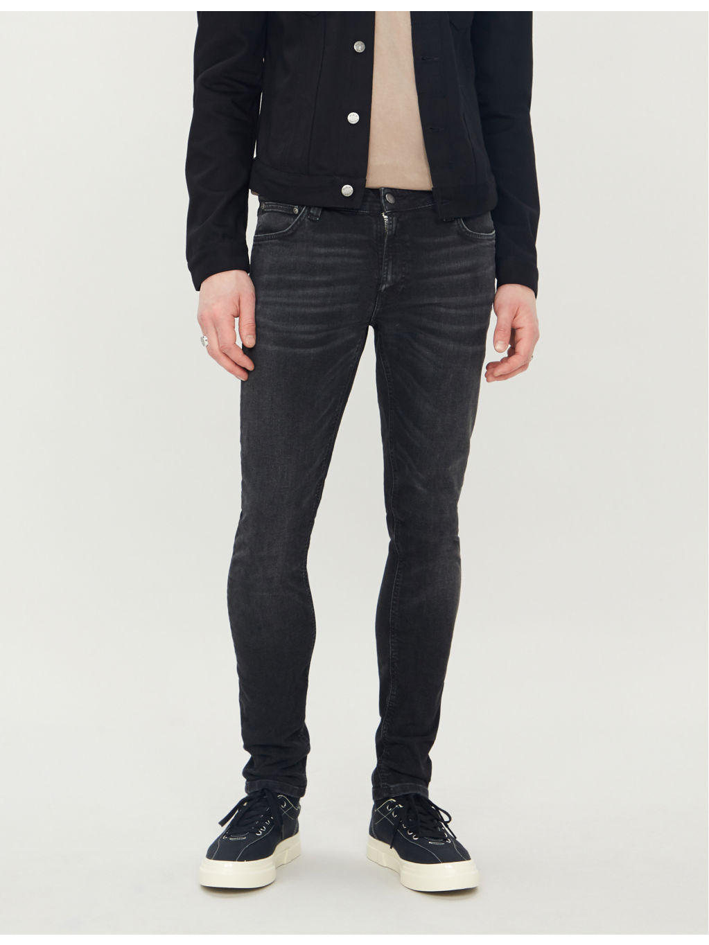 Skinny Lin faded slim jeans - 2