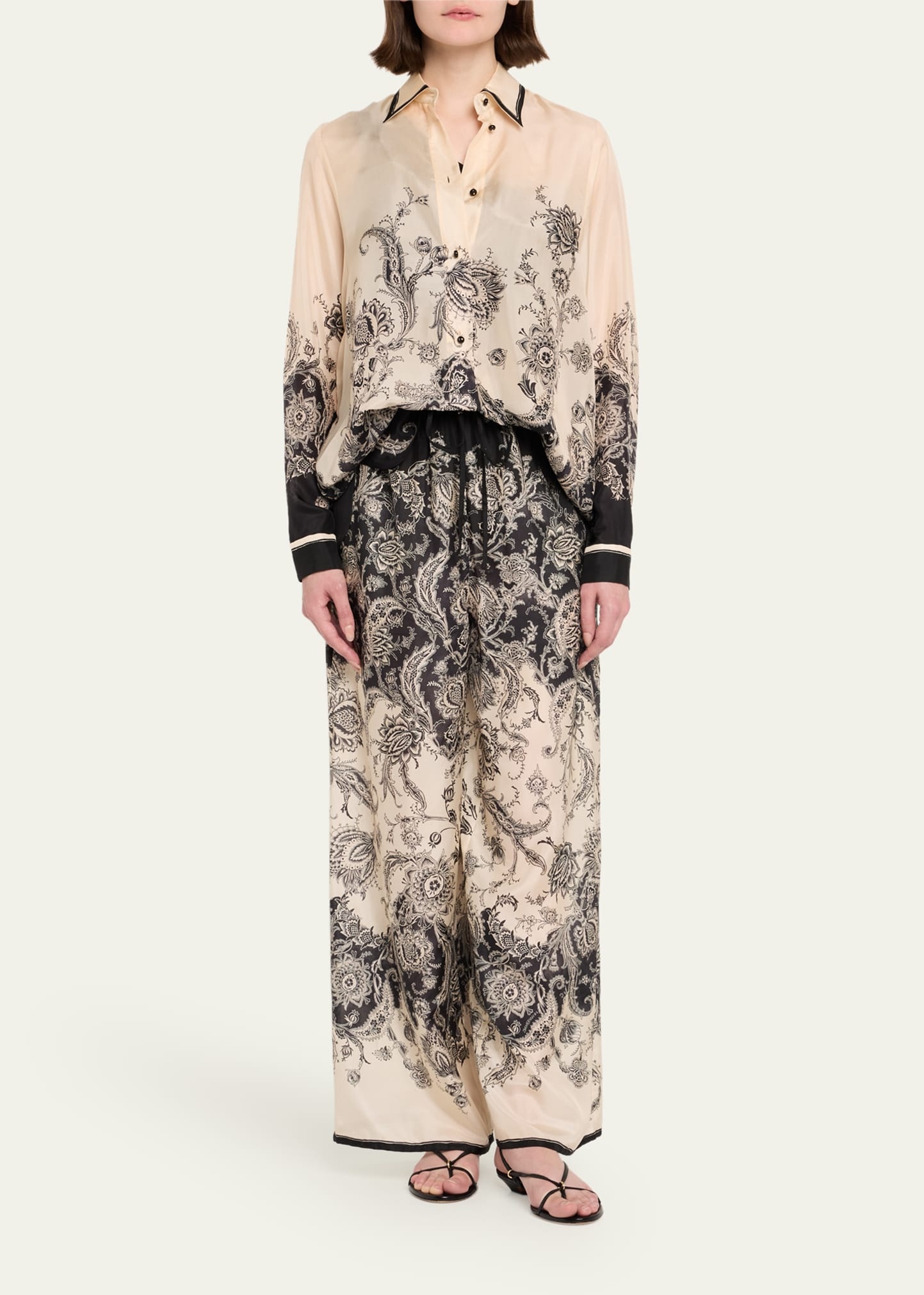 Rhiannon Relaxed Silk Shirt - 2