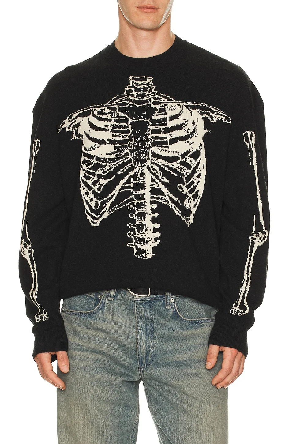 Skelli Crew Neck Sweater - 1