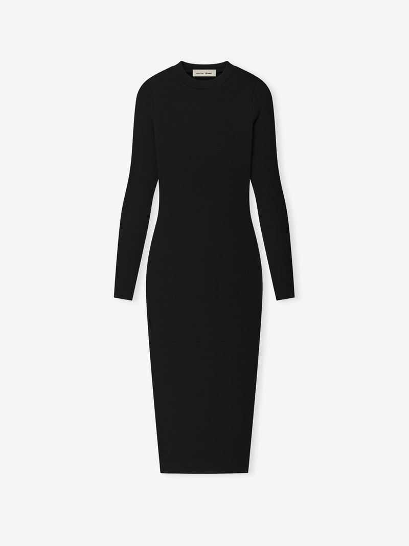 Fitted Long Sleeve Dress 1