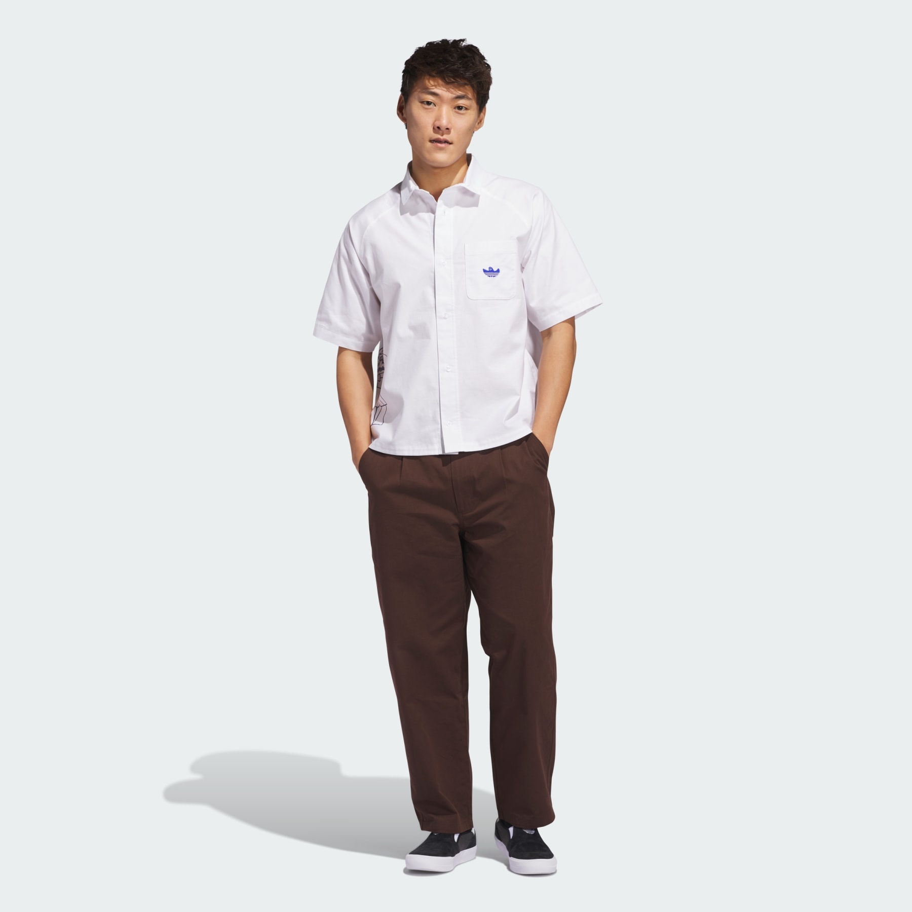 Shmoofoil Fighter Button-Up Shirt (Gender Neutral) - 6