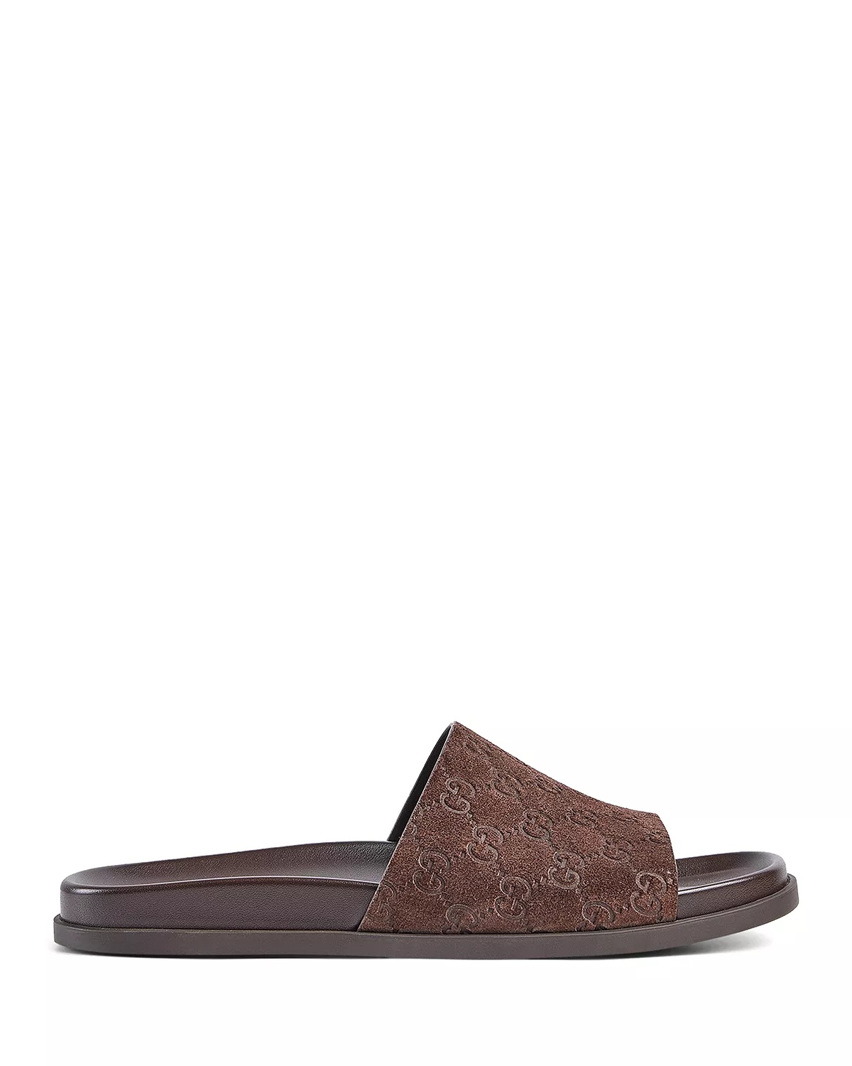 Men's Luxury Suede GG Sandals - 4