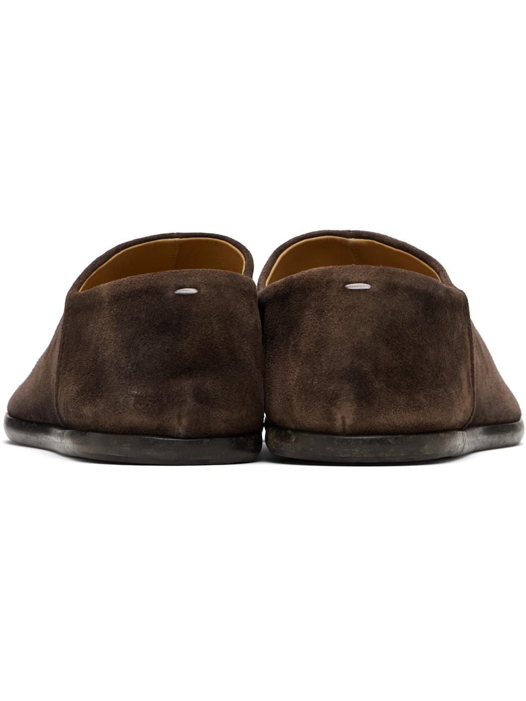 Brown Tabi Babouche Loafers - 2