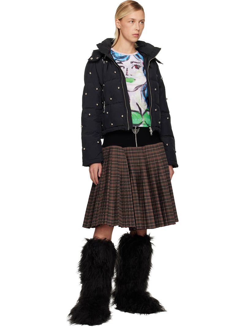 Chopova Lowena Multicolor Painted Pin Up Fitted Jersey T-shirt outlook