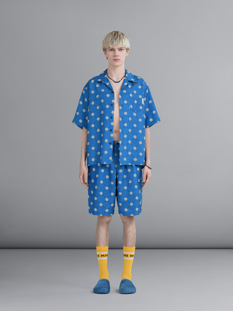 Marni MARNIGRAM BERMUDA PANTS outlook