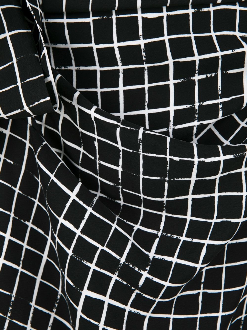 draped midi skirt - 4
