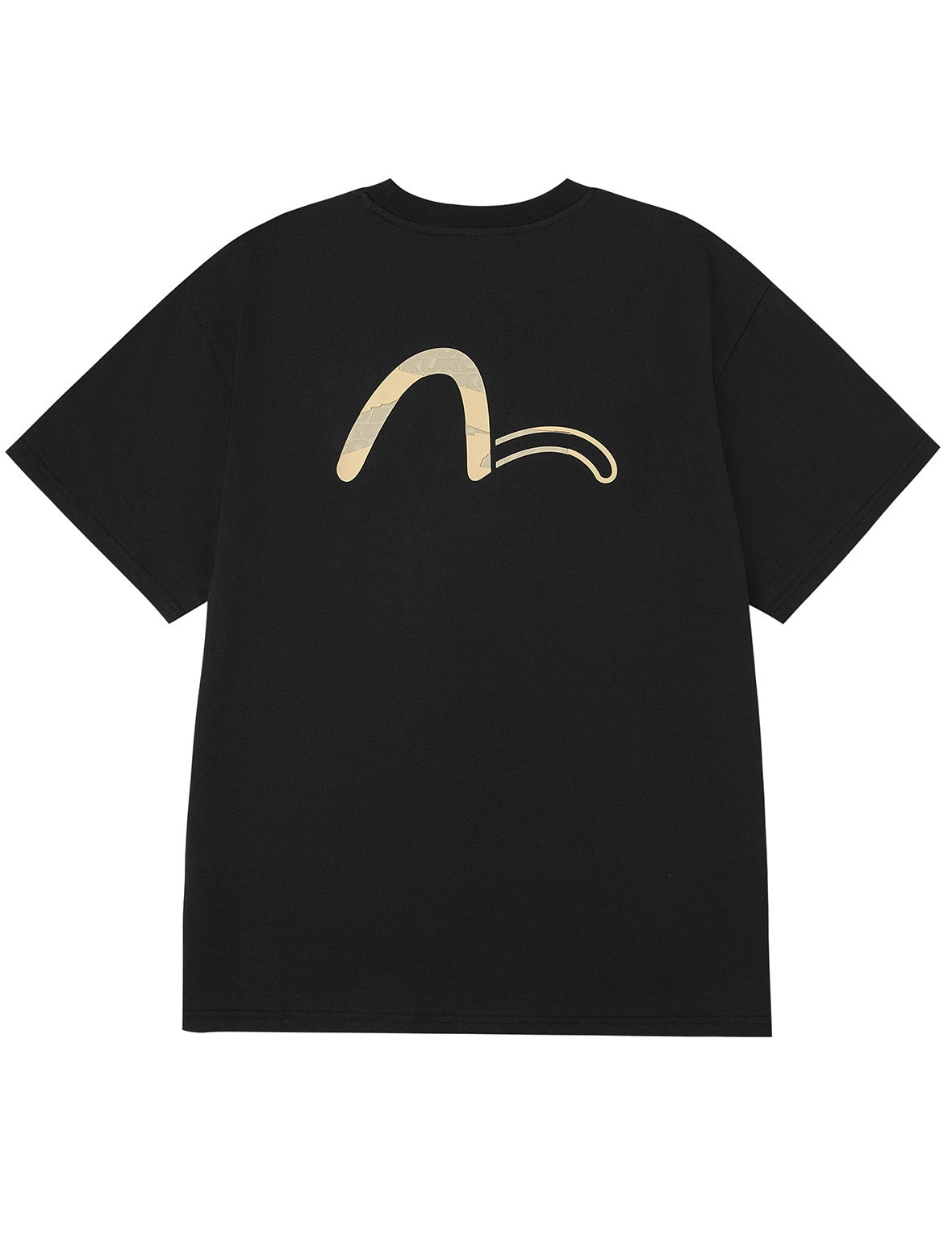 EVISUKURO and Contrasting Seagull Print Relax Fit T-shirt - 12