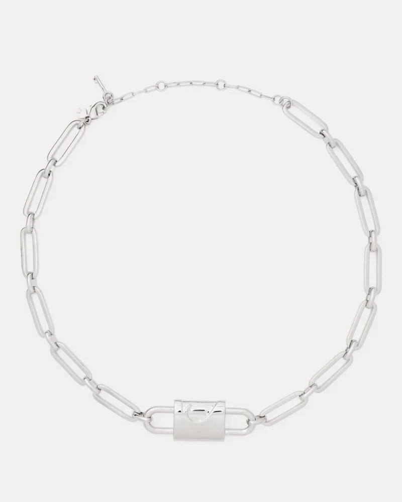 Spade Lock Necklace - 1