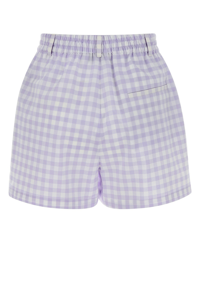 Moschino Embroidered cotton shorts outlook