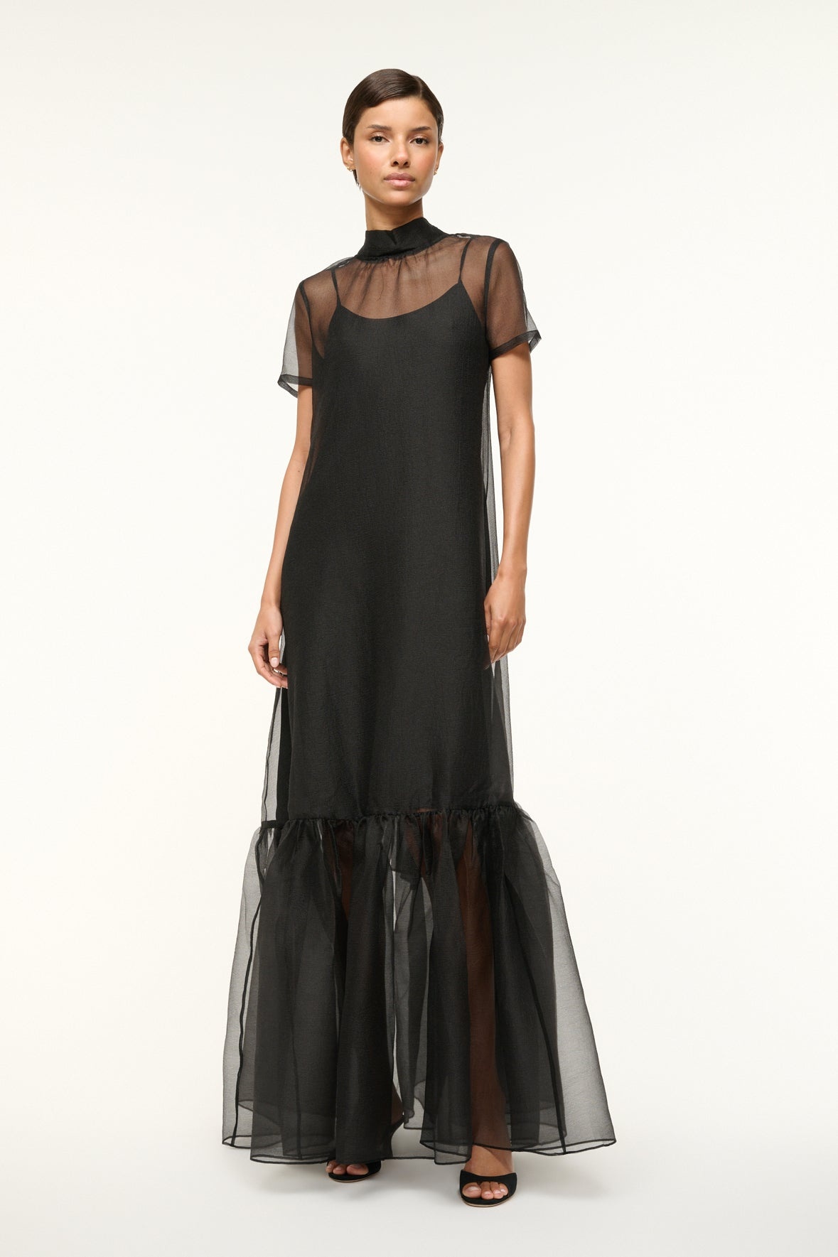 STAUD CALLUNA DRESS BLACK - 2