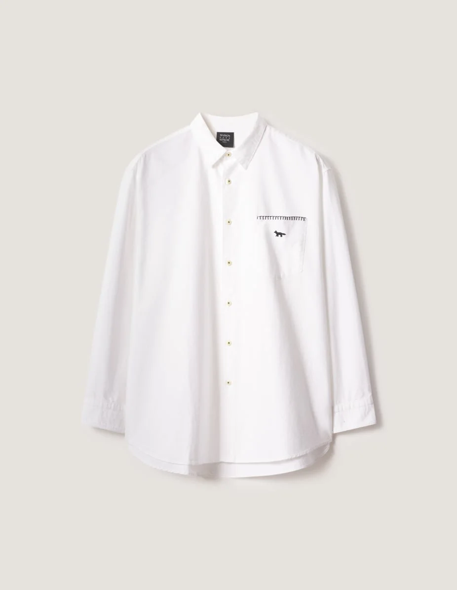 MAISON KITSUNE X KURO OXFORD SHIRT - 1