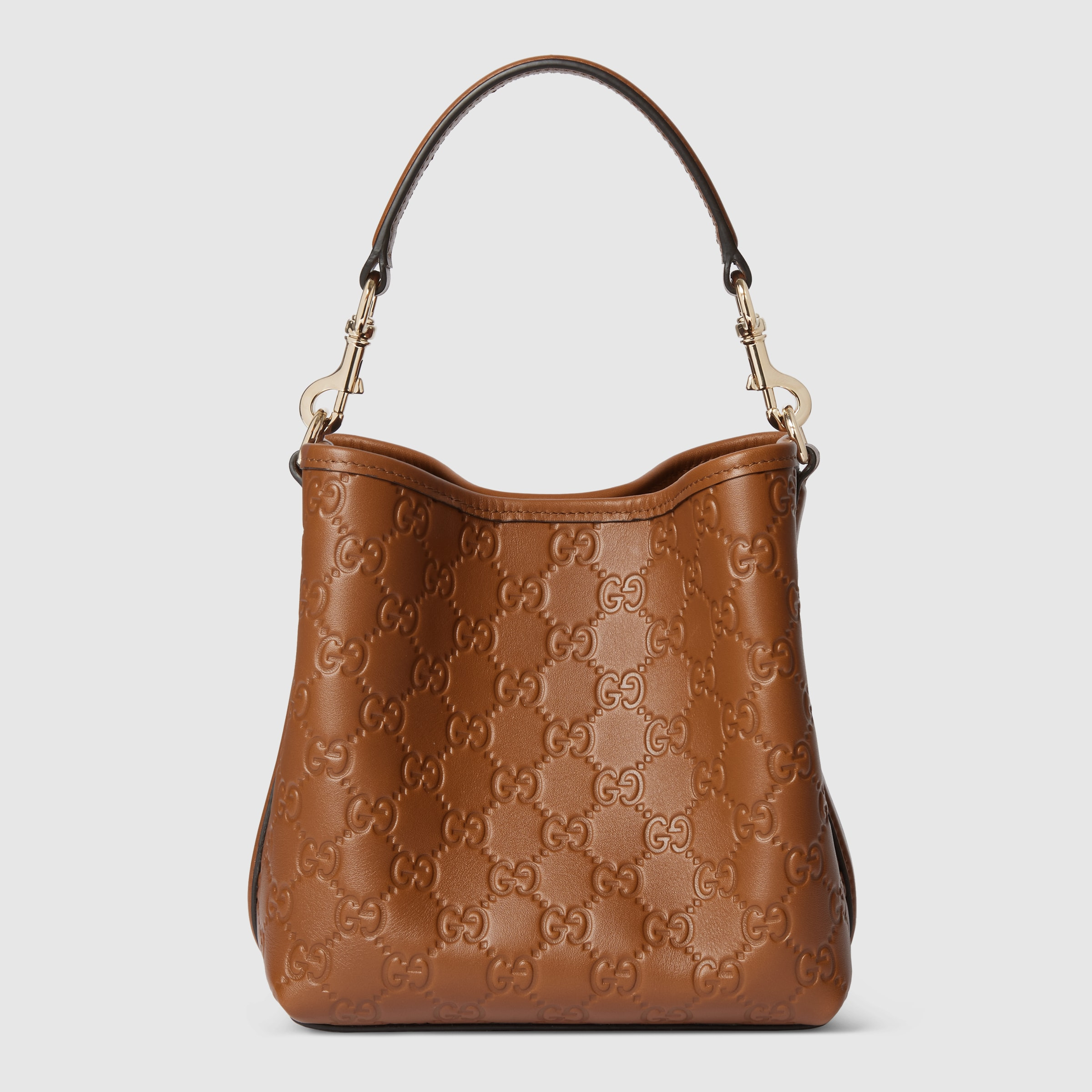 GG Emblem small bucket bag - 9