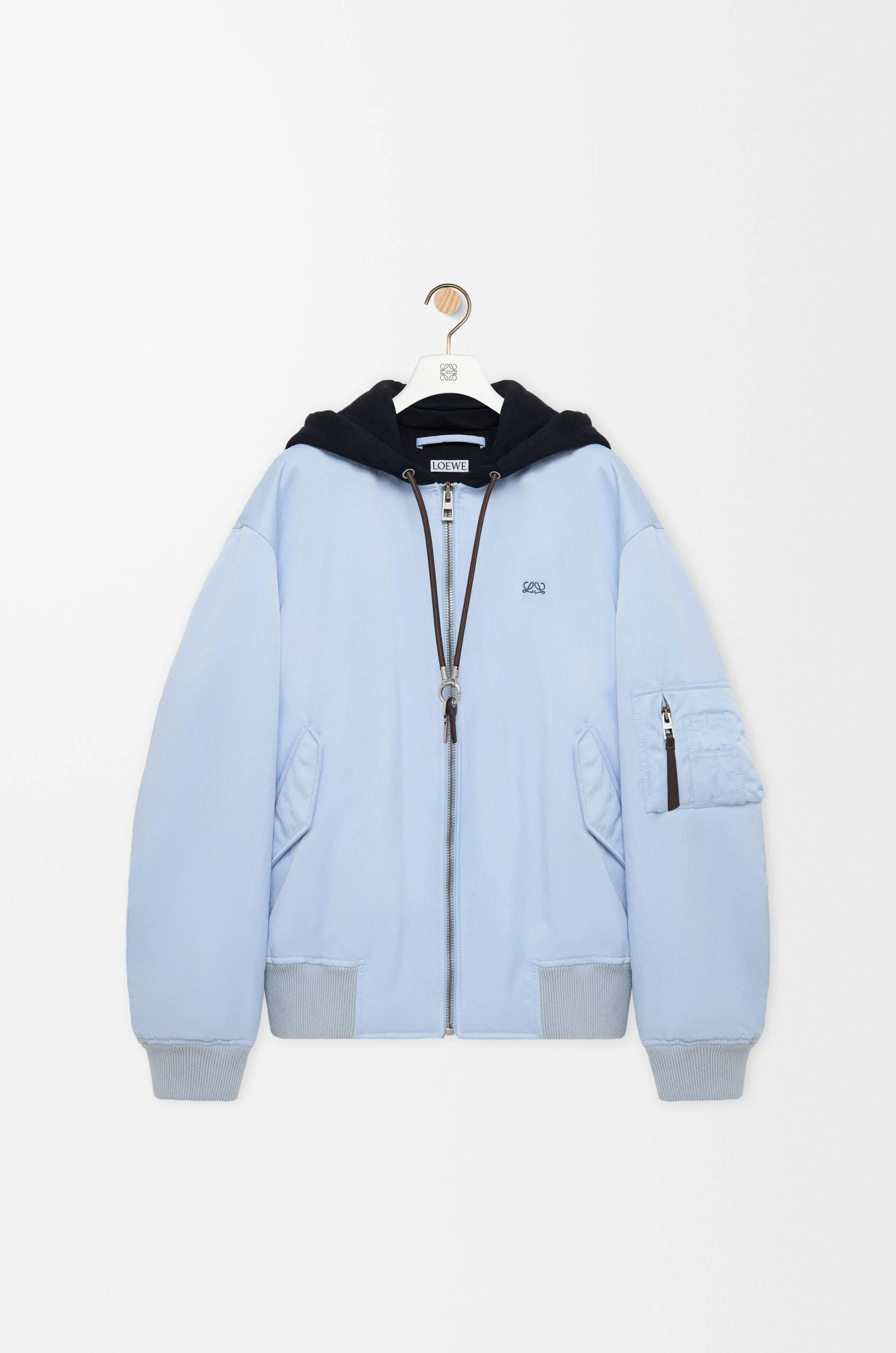 Bomber jacket in technical shell - 1