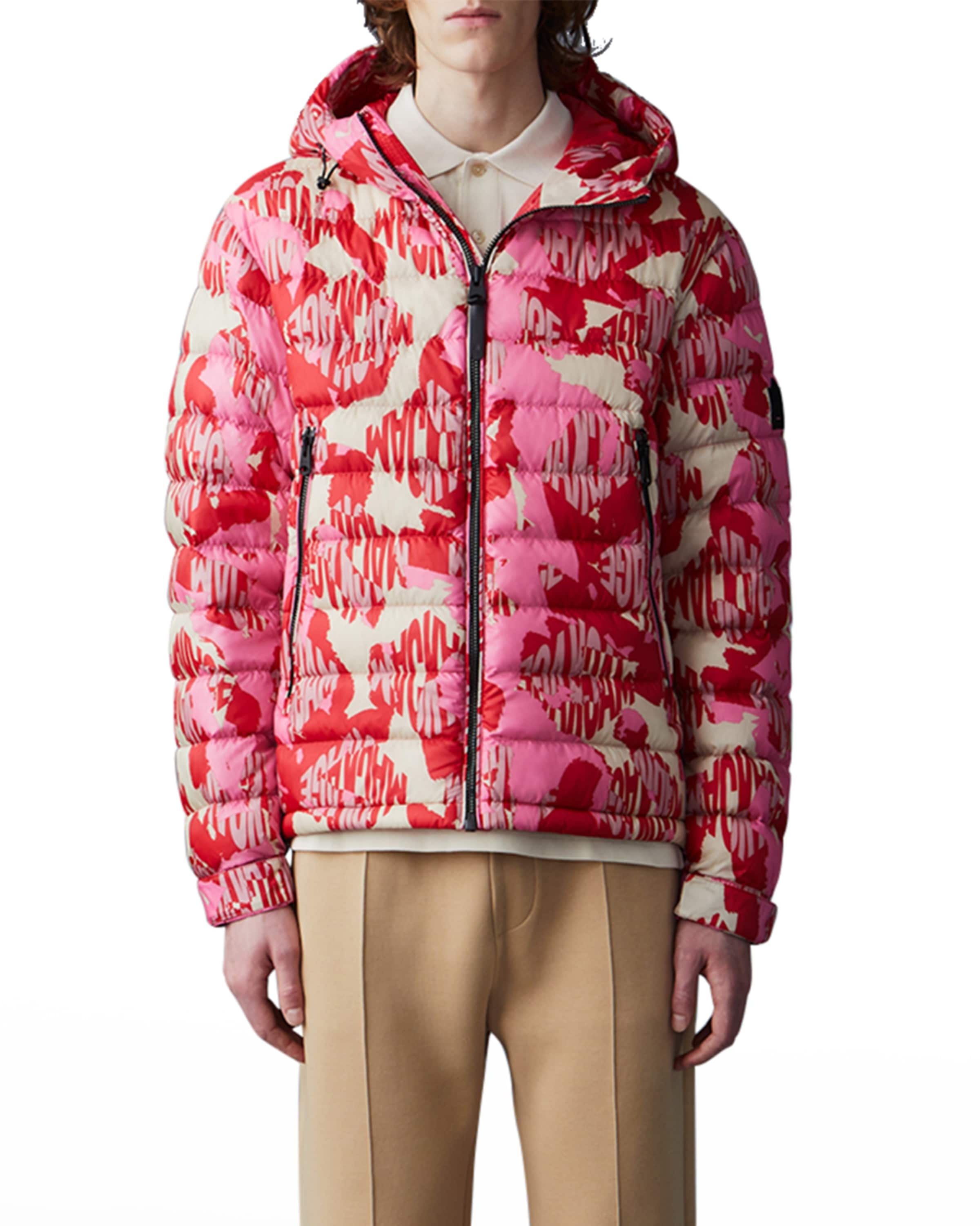 Men's Keagan-NV Printed Puffer Jacket - 2