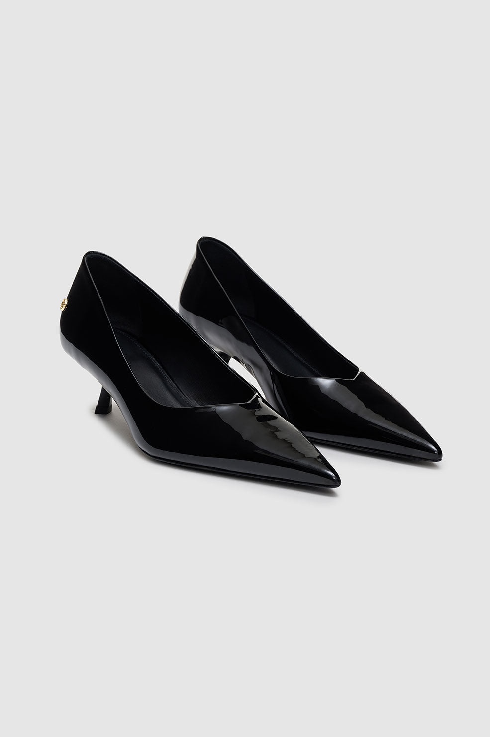 Hilda Pumps - Black Patent - 4