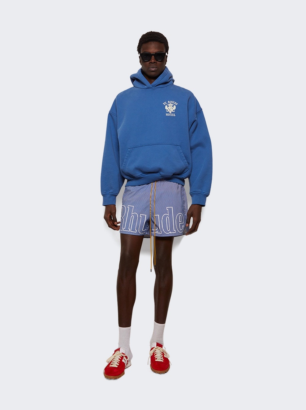 St. Rhude Seal Hoodie Royal Blue - 5
