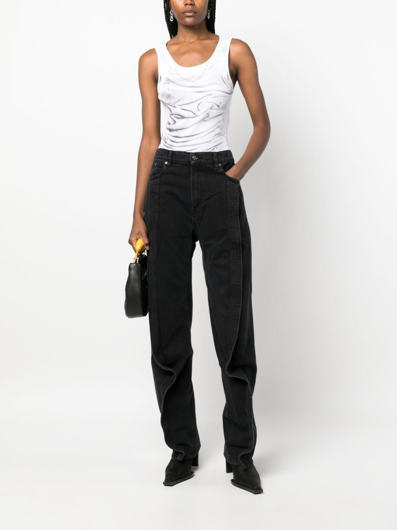 Y/Project Banana organic cotton jeans outlook