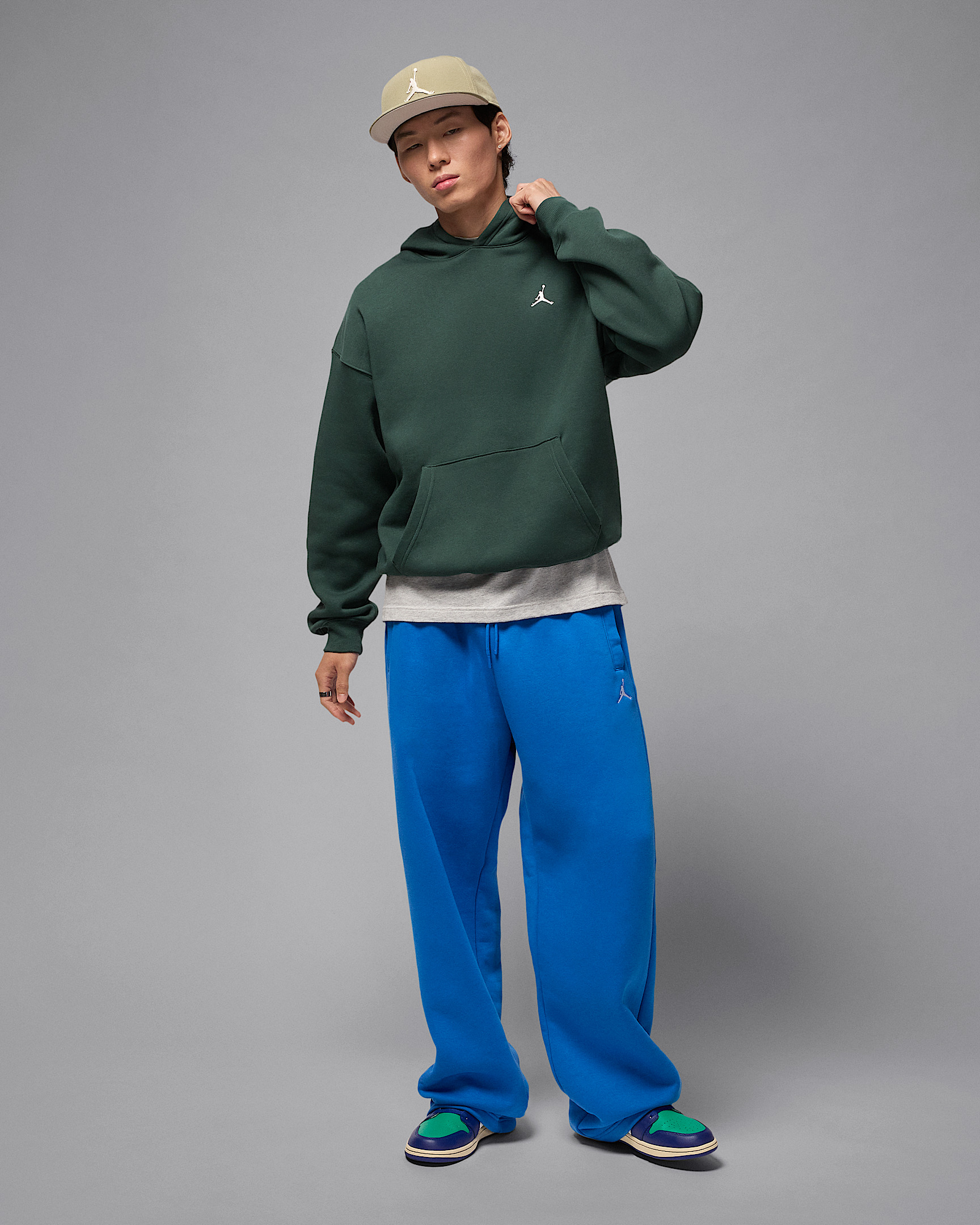 Jordan Brooklyn Fleece Men's Oversized Pullover Hoodie - 7