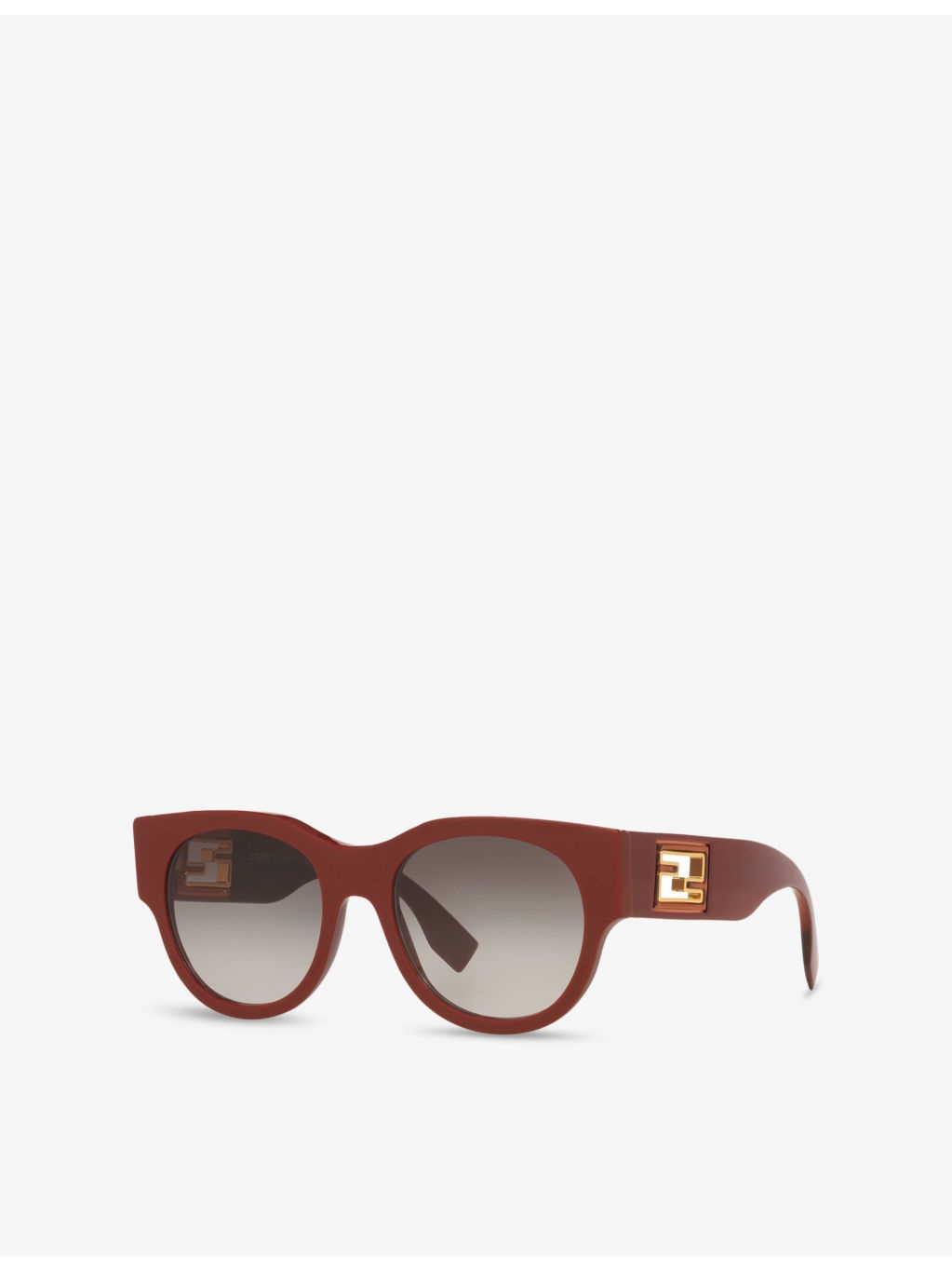 FE40147I Round-Frame Acetate Sunglasses - 2