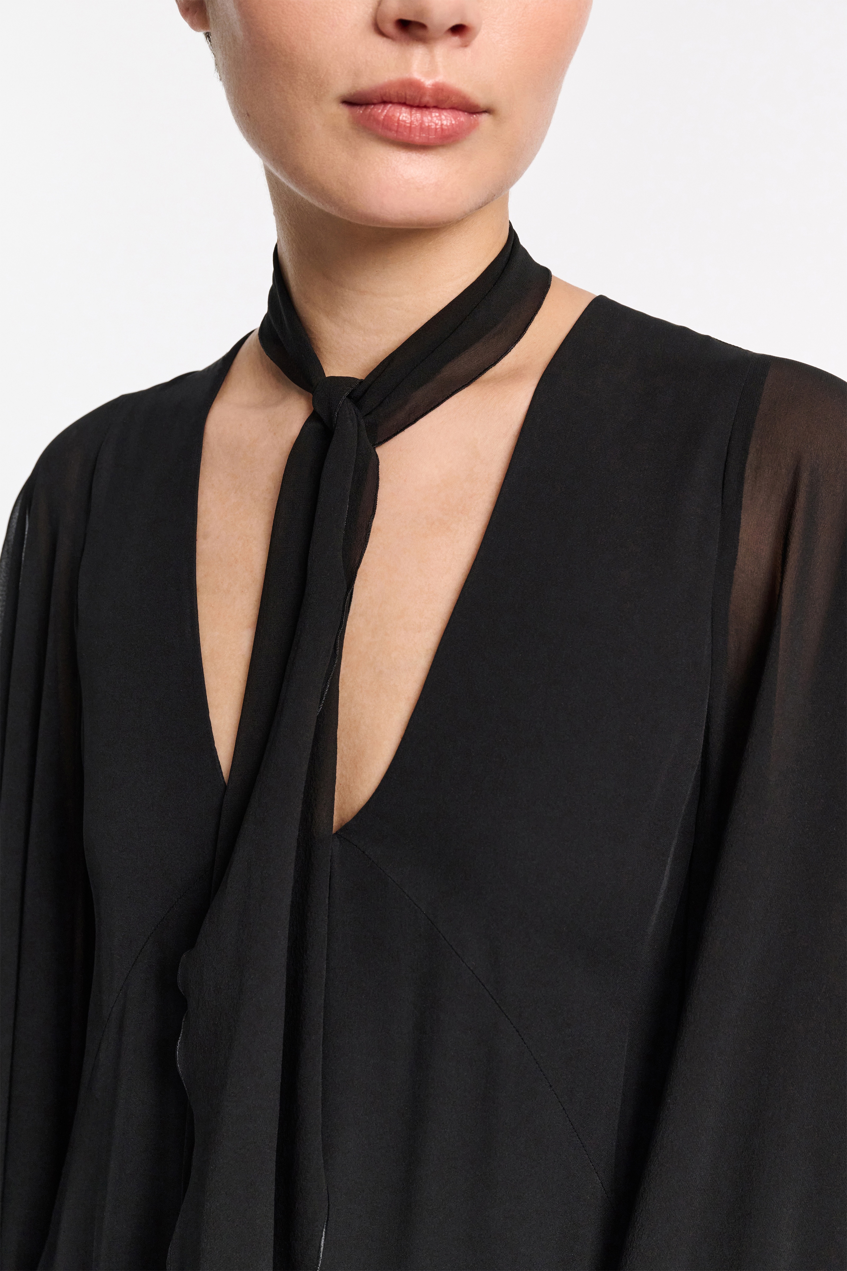 SHEER TWIST I dress - 7