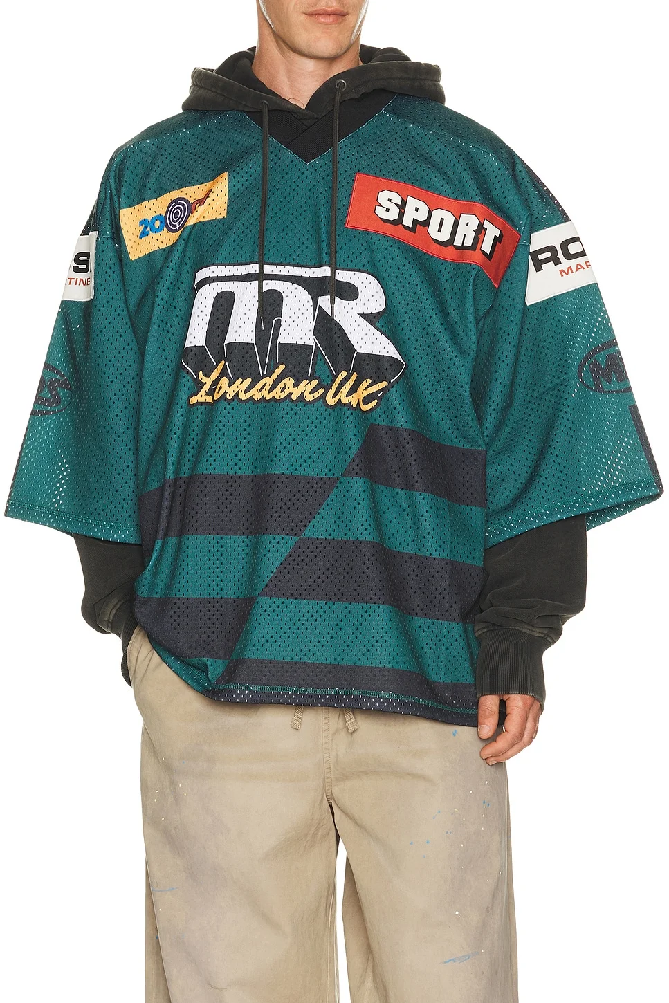 Oversized Hockey Jersey - 1