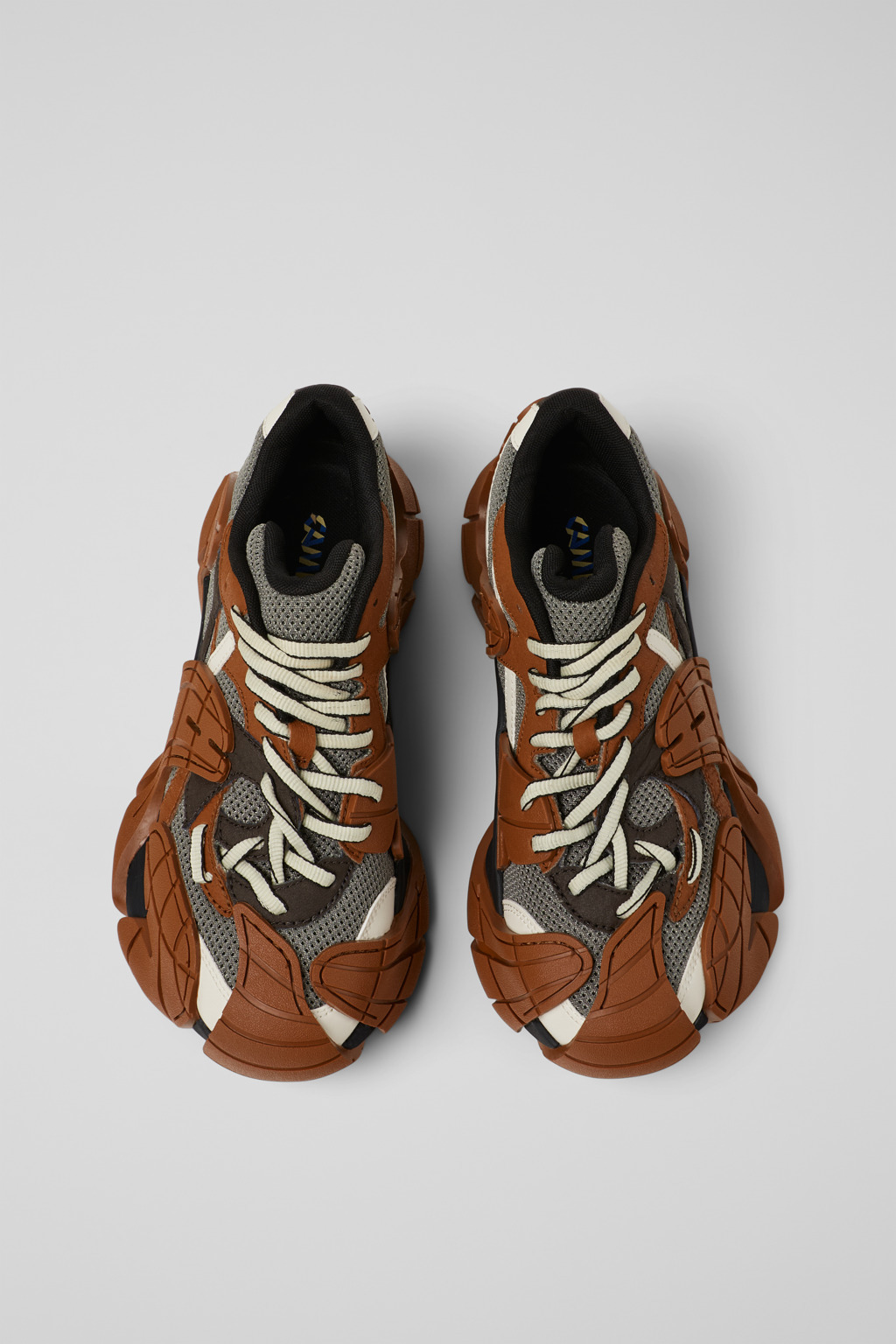 Multicolored Textile Sneakers - 4