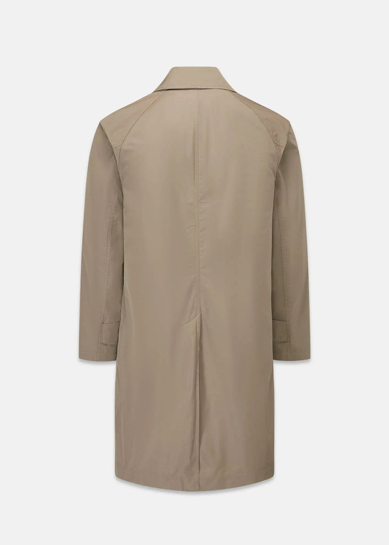 GLOVERALL Men's Blake Raincoat with Detachable Warmer Beige outlook