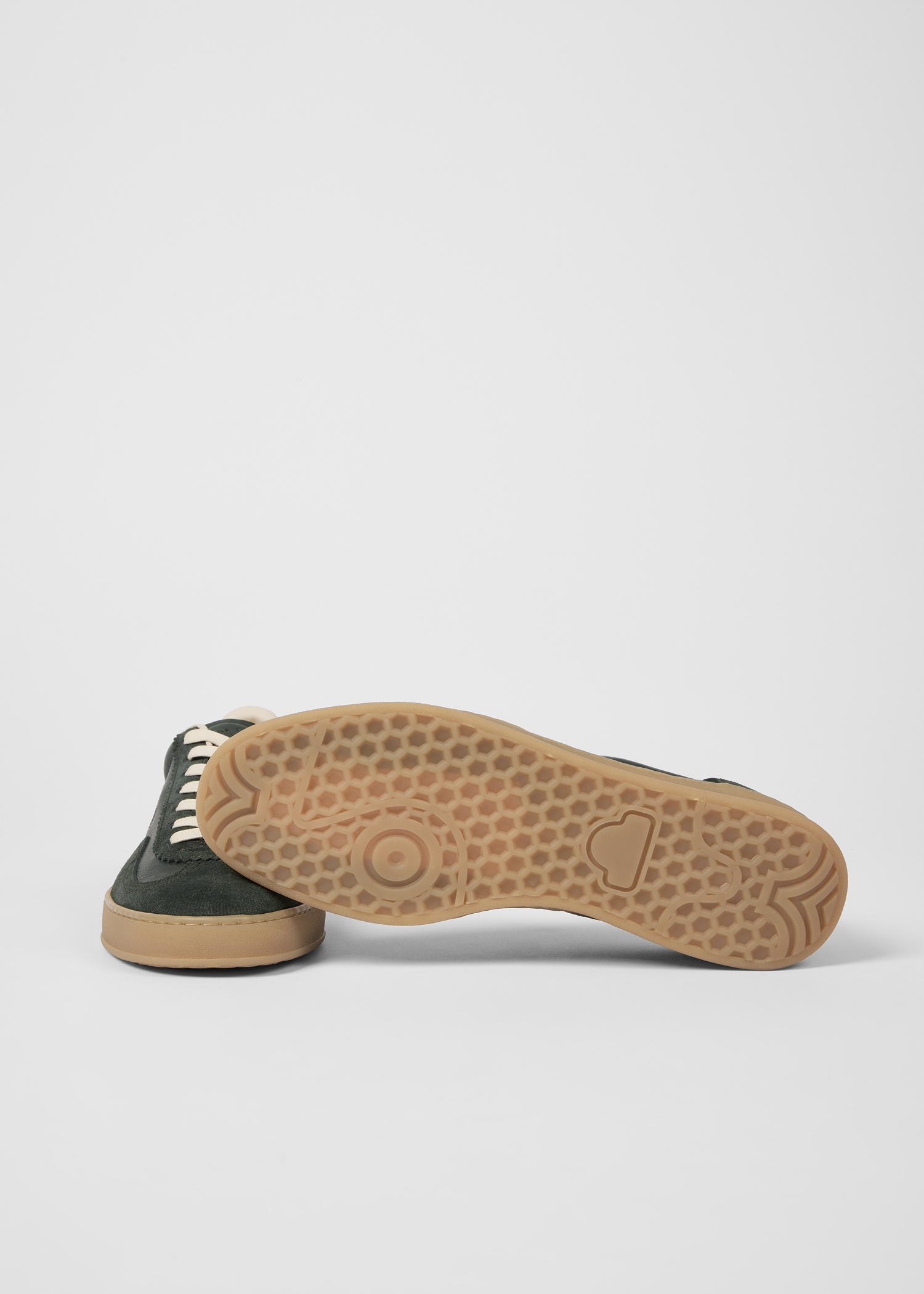 Women's Bottle Green 'Imola' Trainers - 4