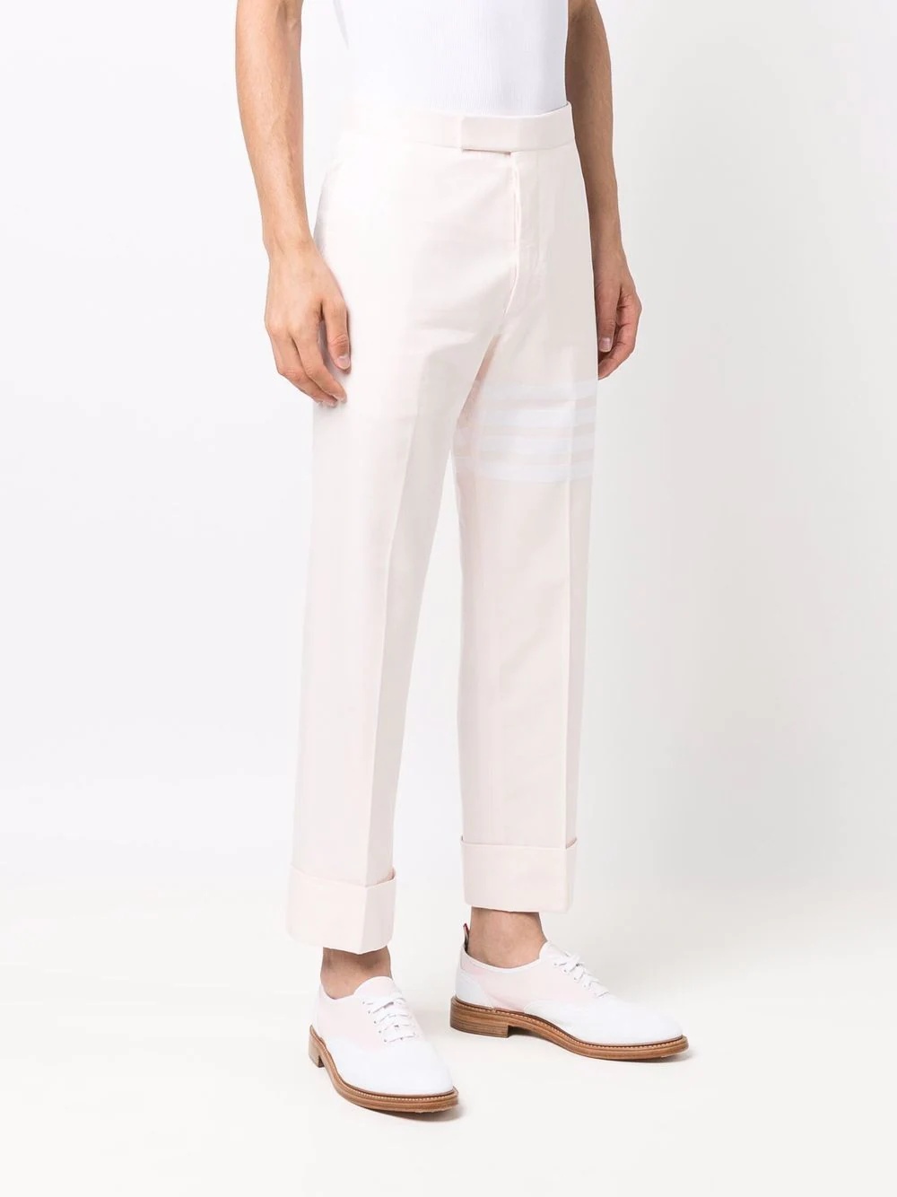 4-Bar stripe tailored trousers - 3