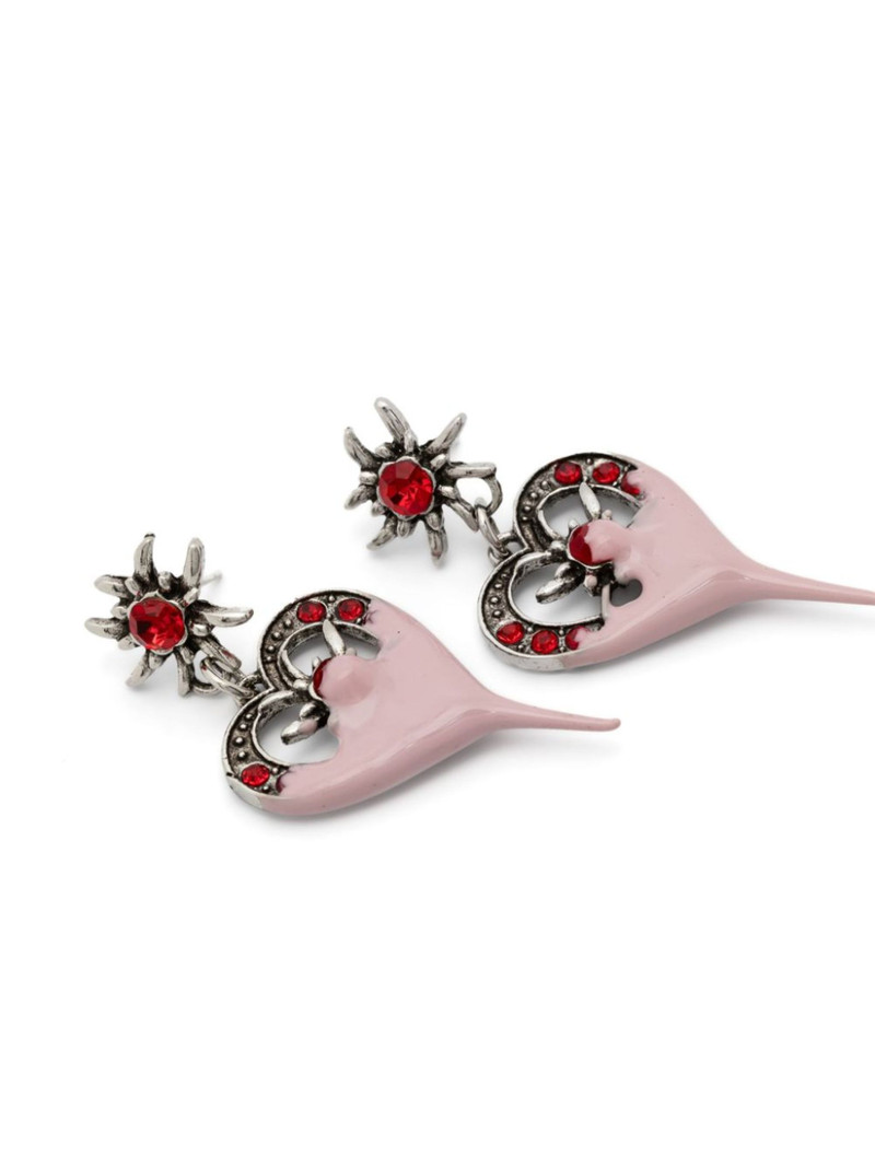 Dipped Heart earrings 3