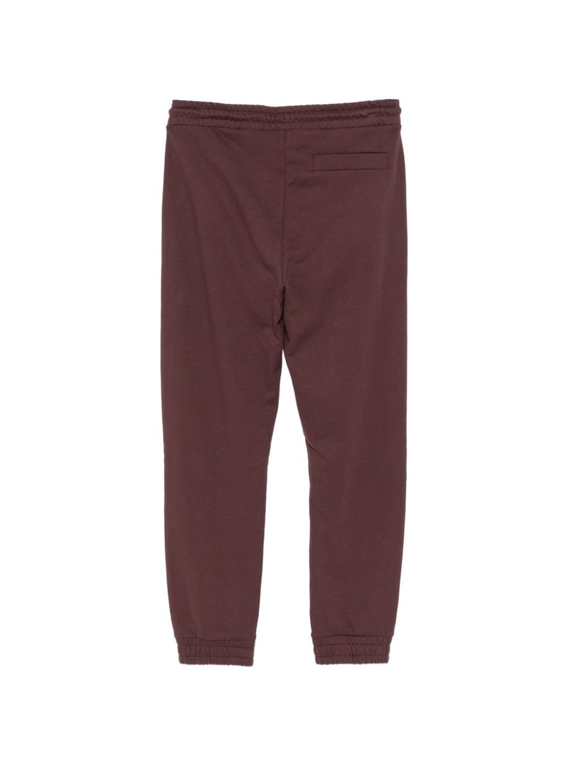 HUGO logo-patched cotton trackpants outlook