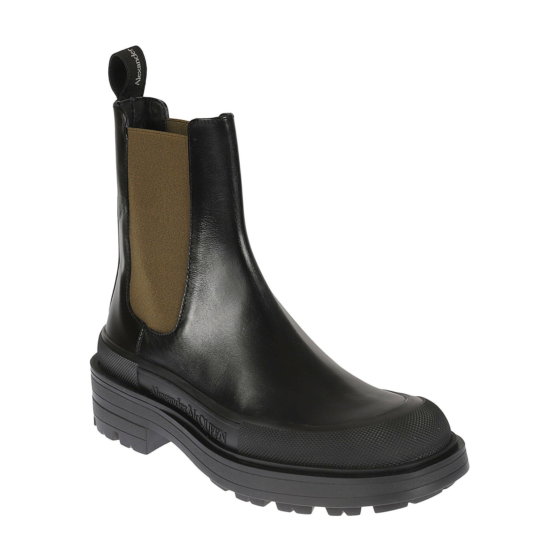 Alexander Mcqueen Leather Boots Men - 2