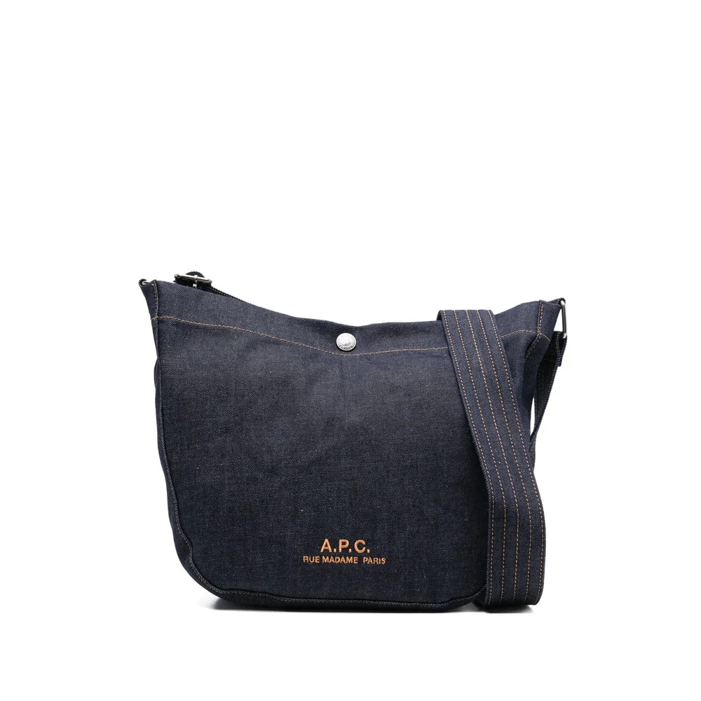 A.P.C. Blue Shoulder Bags Women - 1
