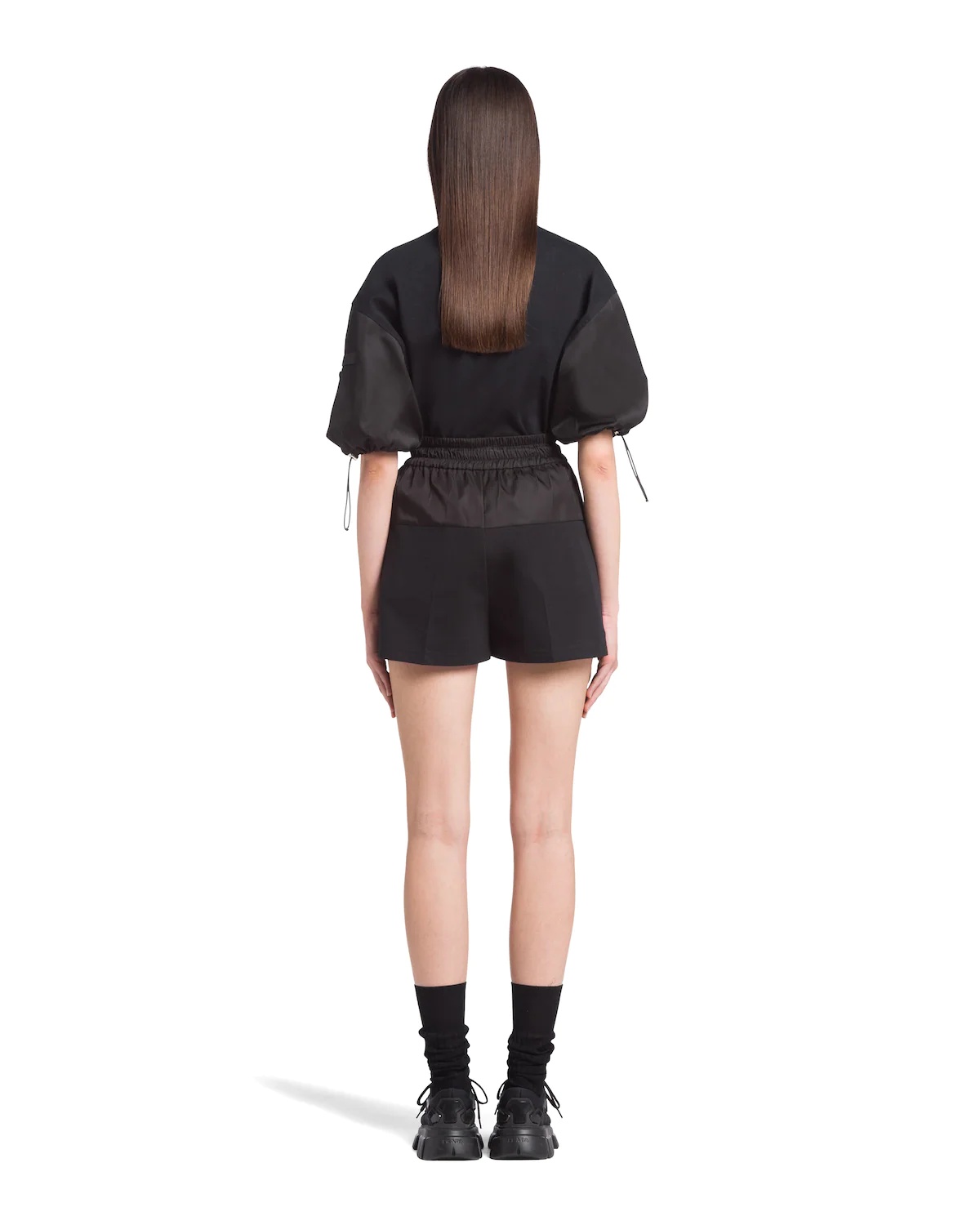 Re-Nylon and Jersey shorts - 4