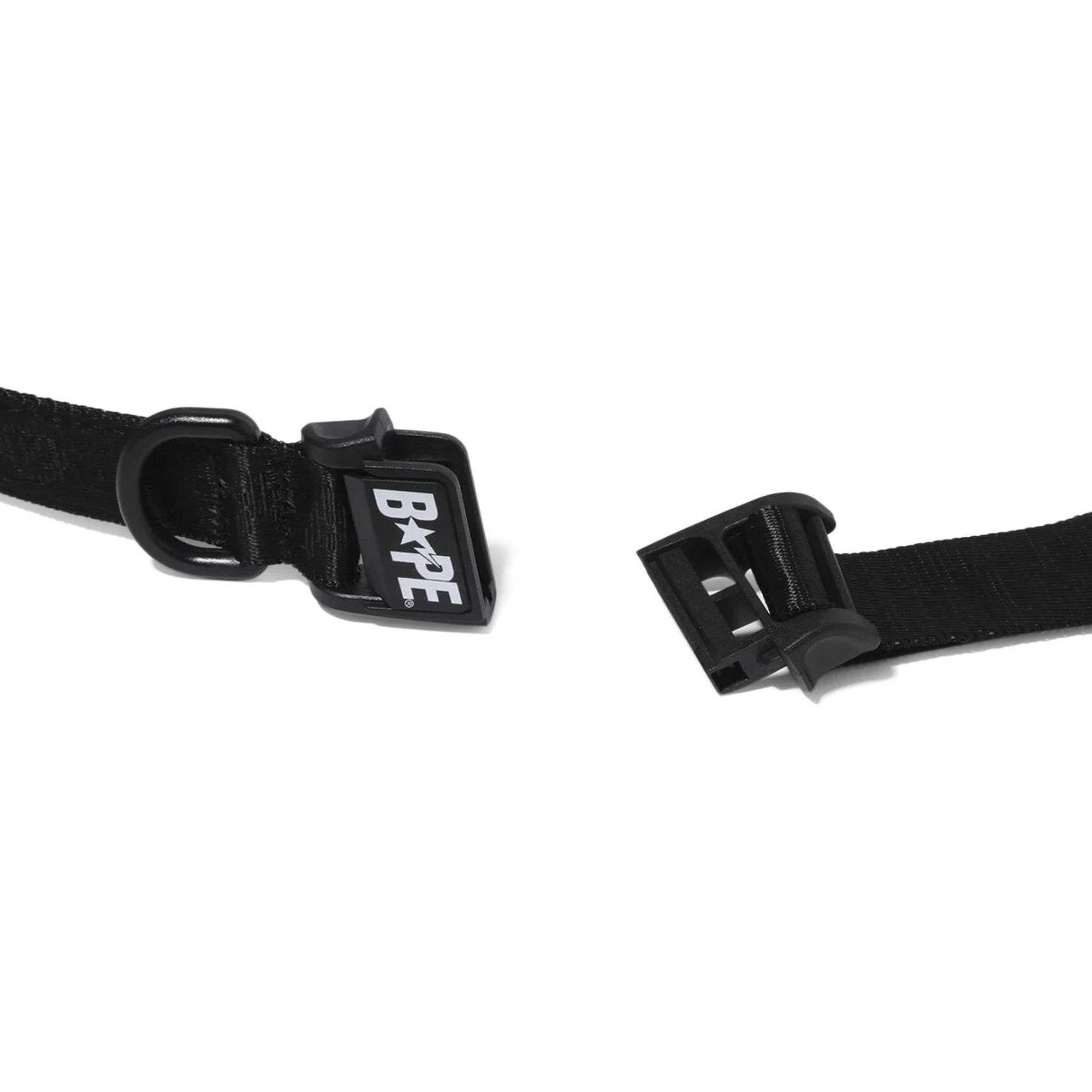 小物 2000s Bape logo buckle belt A BATHING APE Bape Gold logo buckle jacquard camo leather