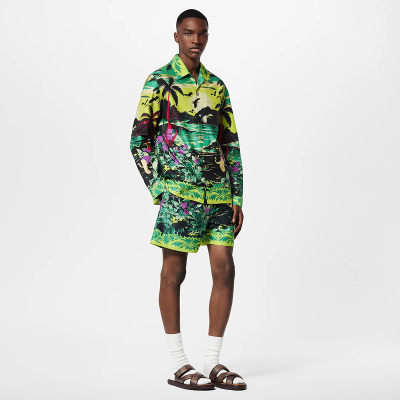 Louis Vuitton Drawstring Cotton Shorts outlook