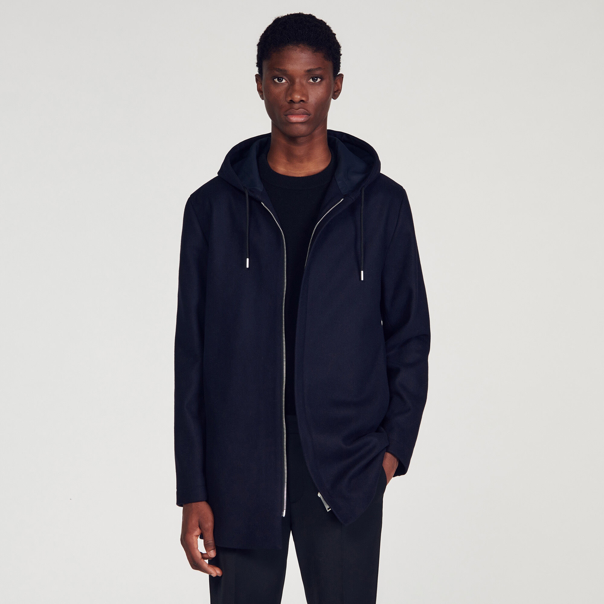 HOODED COAT - 5