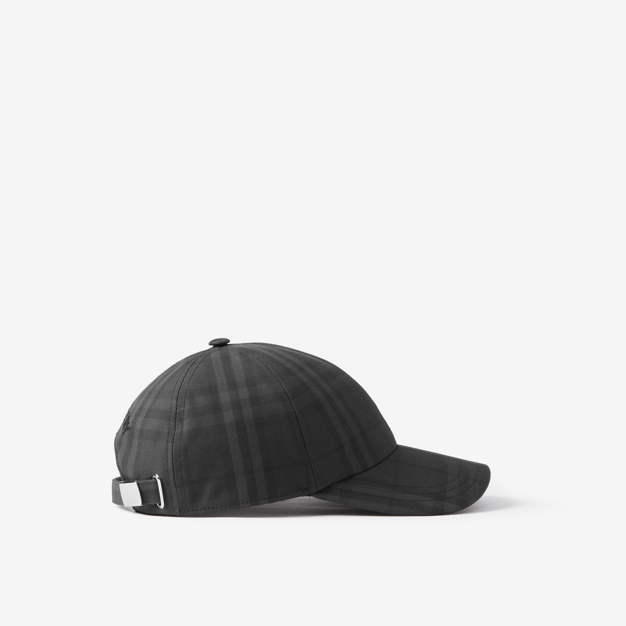 Vintage Check Cotton Baseball Cap - 2