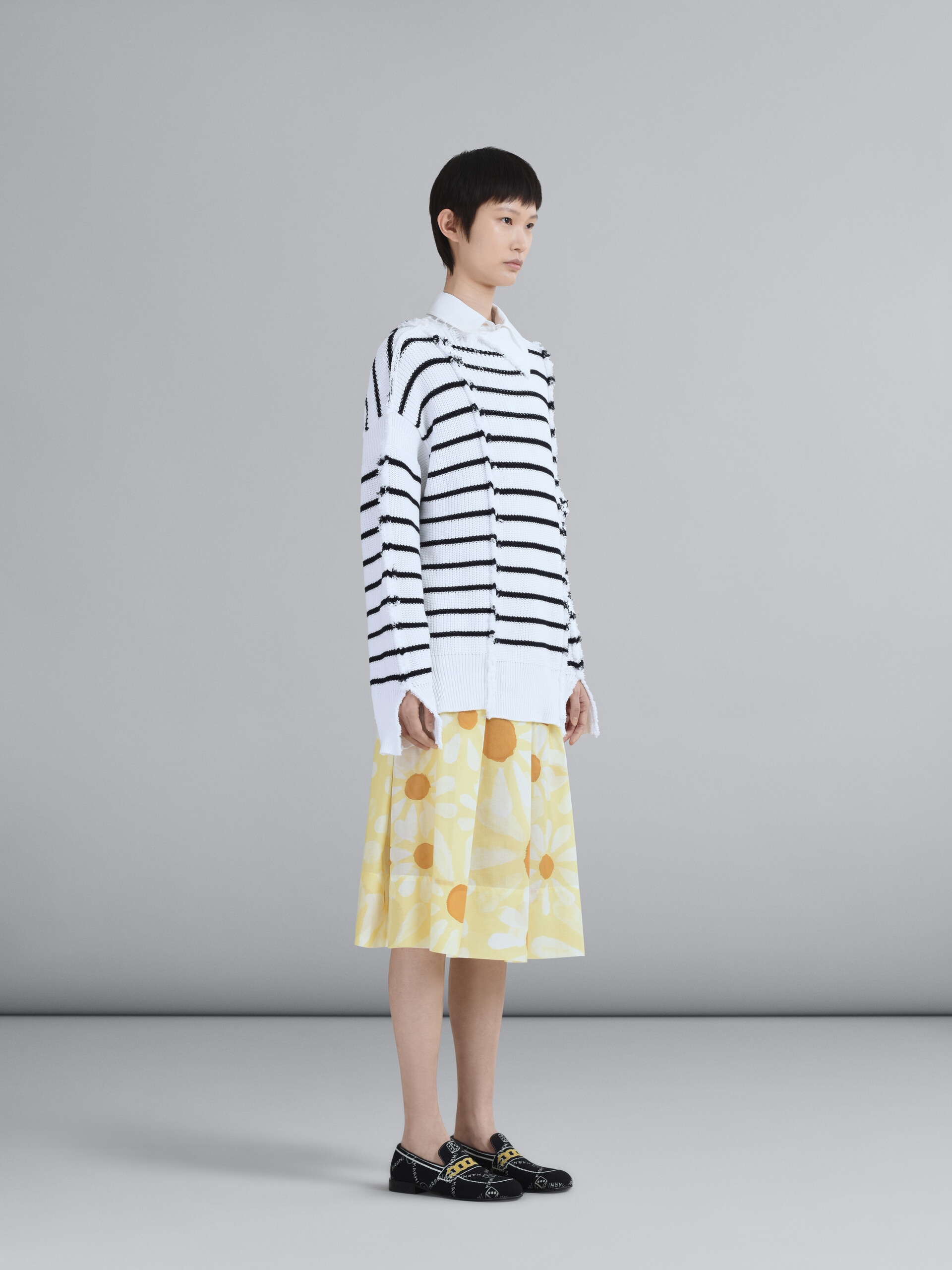 EUPHORIA PRINT COTTON VOILE SKIRT - 5