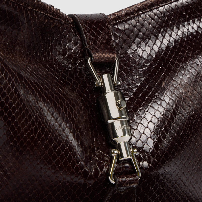 Gucci Jackie 1961 python medium shoulder bag 6