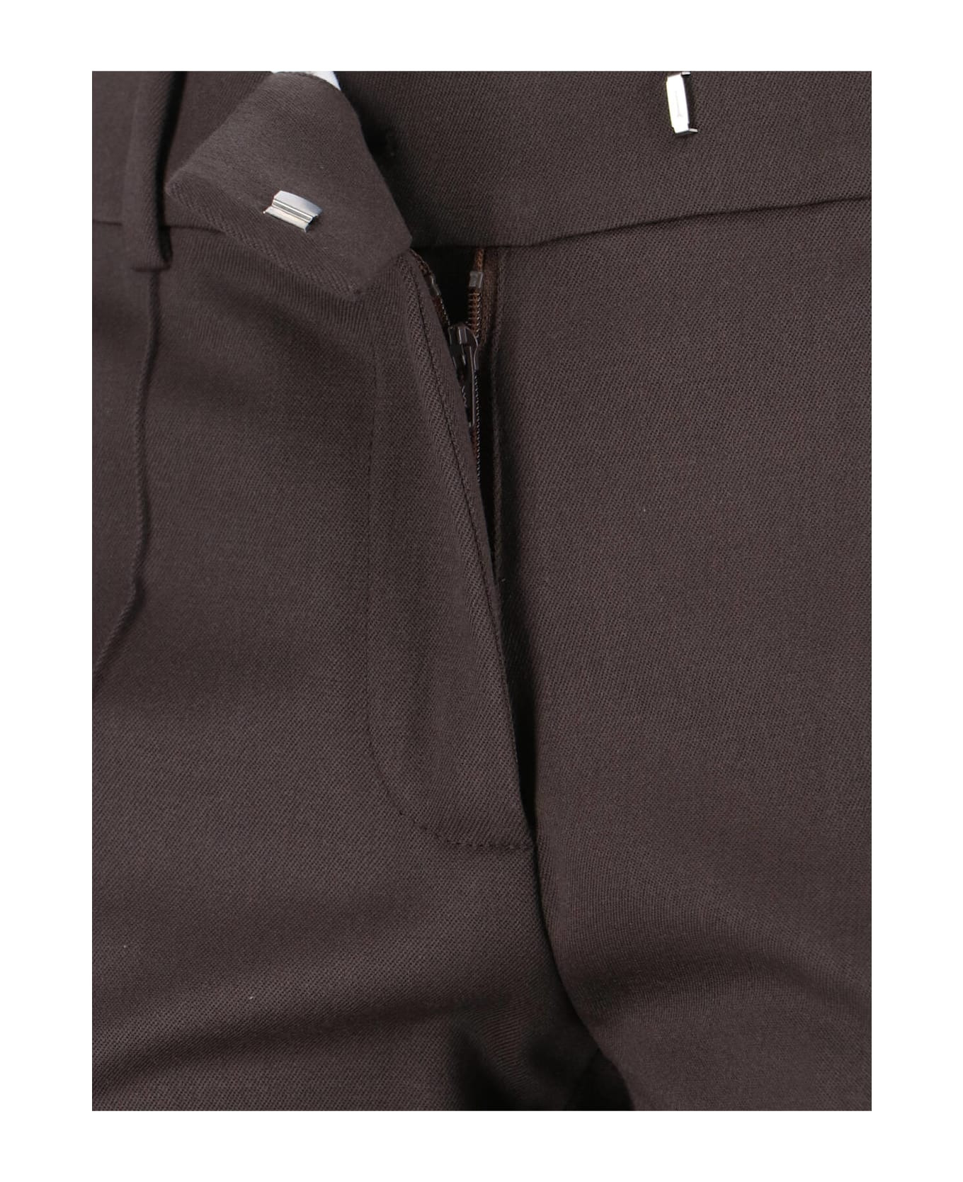Virgin Wool Bootcut Pants - 5