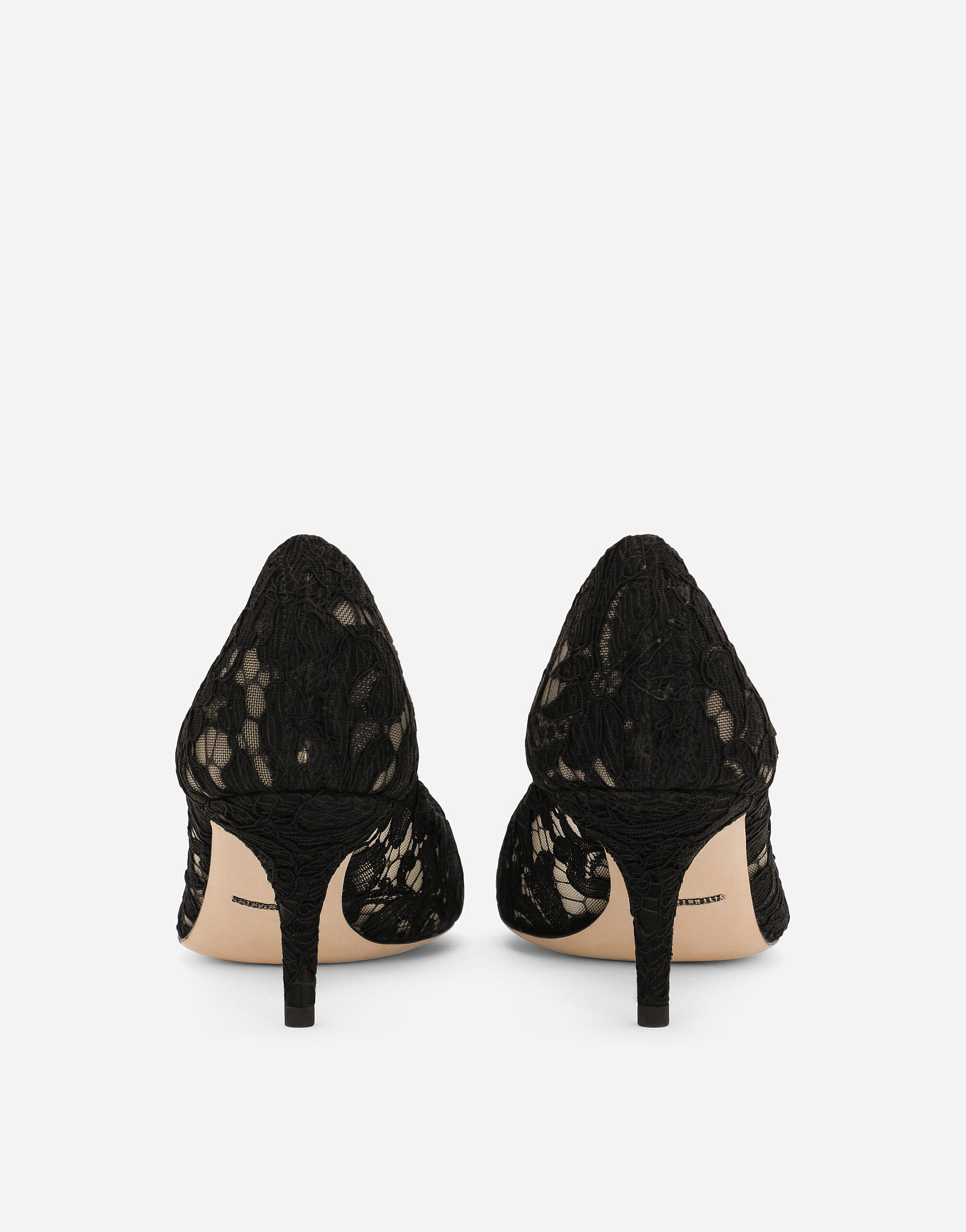 Pump in Taormina lace with crystals - 4