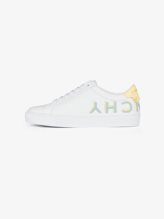 GIVENCHY REVERSE SNEAKERS IN LEATHER - 4