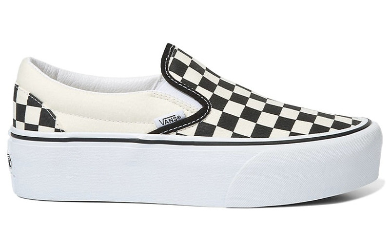 Vans Vans Classic Slip-On Stackform 'Checkerboard - Black White' VN0A7Q5RTYQ outlook