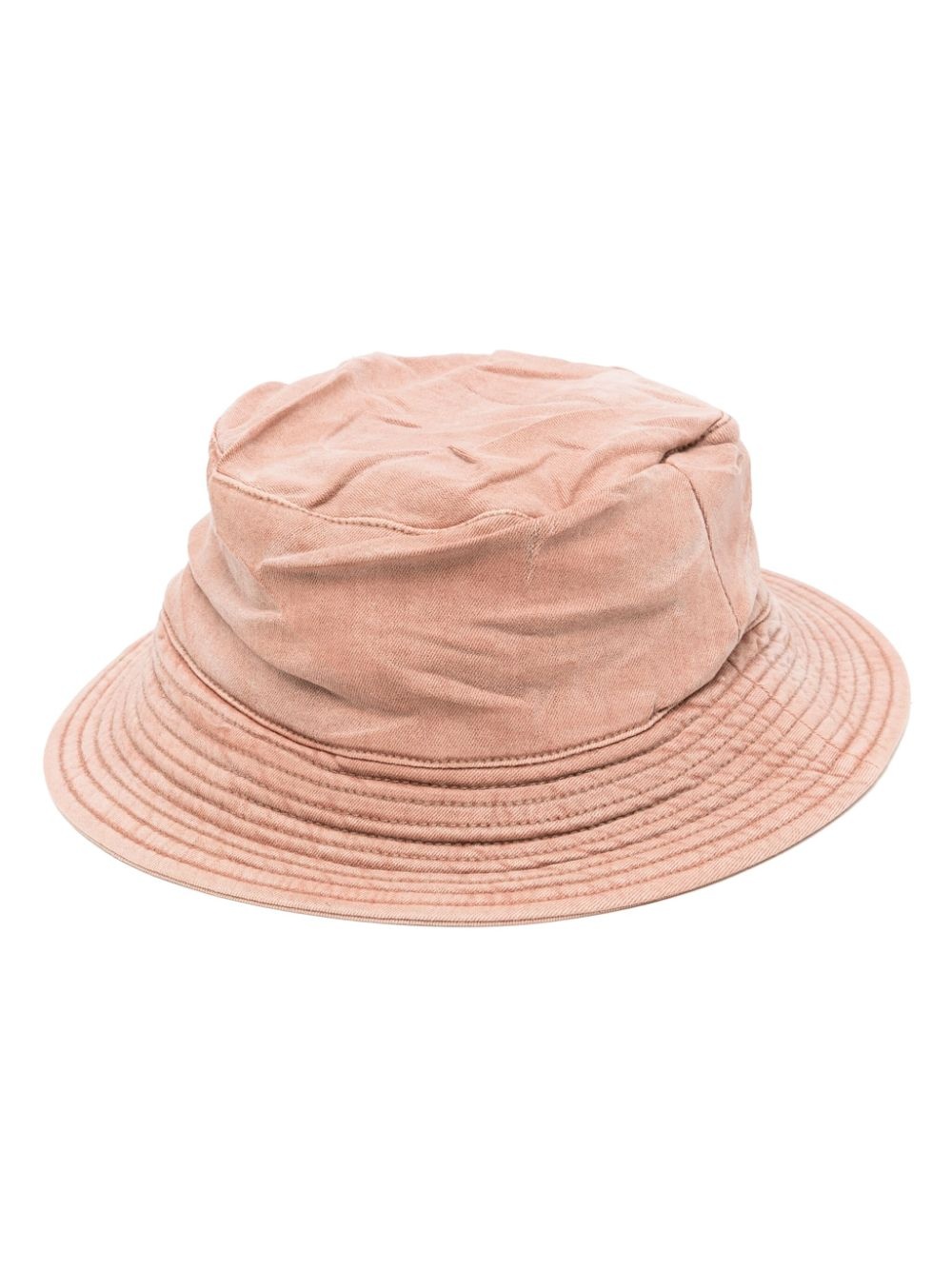 denim wide-brim hat - 1