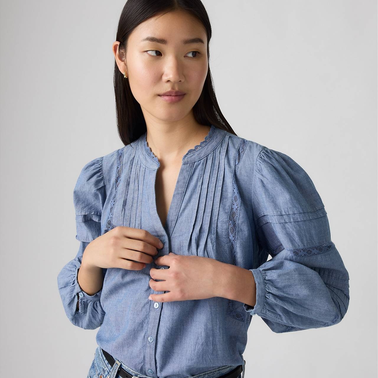MANDY LONG SLEEVE BLOUSE - 4