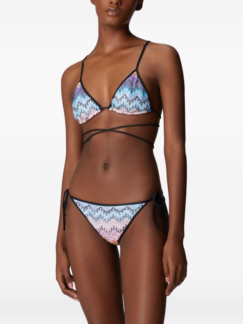 zigzag-pattern bikini - 2