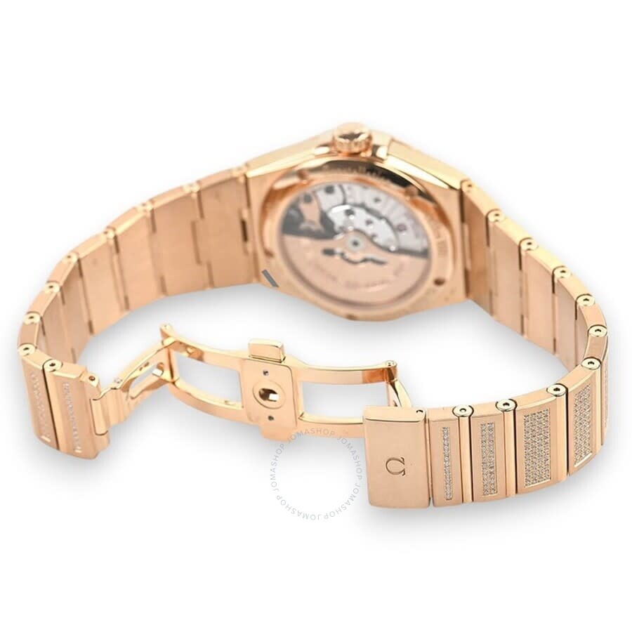 Omega Constellation Automatic Chronometer Diamond Grey Dial Men's Watch 123.55.38.21.52.005 - 5